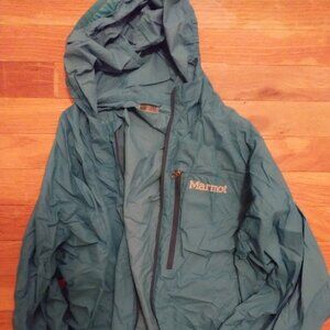 Marmot Blue Lightweight Jacket Pertex Material Mens XL